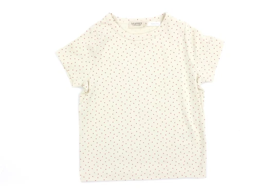 MarMar red currant dot t-shirt modal smooth print